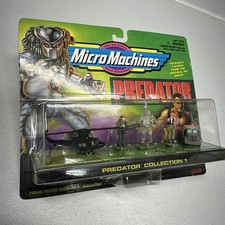 MicroMachines Predator Collection 1 Set 1996 New Sealed Galoob Vintage Brand New picture