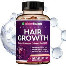 Rainbow Nutrients Biotin Collagen – Advanced Hair Growth & Anti-Hair Loss picture