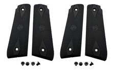 Two Pair Hogue Rubber Grips for Ruger MKIV 22/45 with screws picture