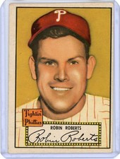 1952 Topps #59 Robin Roberts Red Back VGX+ Phillies HOF picture