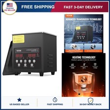 VEVOR 2L Ultrasonic Cleaner 60W Digital Sonic Machine Heater Timer 40kHz picture