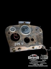 International Farmall 504 IH Utility tractor dash panel w/ tachometer & gauges picture