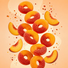 Chili Chamoy Peach Rings – Sweet & Spicy Gummies picture