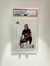 2025 Parkside Nwsl Club & Country Studio Trinity Rodman #7 PSA 10 Gem Mint Pop 3 picture