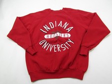 VTG Indiana University Hoosiers Sweatshirt Mens Large Collegiate Crewneck picture