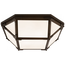Visual Comfort Signature Collection SK4008AZ-WG Morris Flush Mount picture