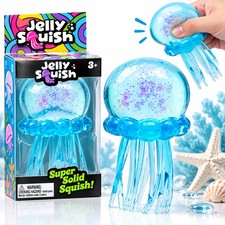 Trending NeeDoh Jellyfish Squish Toy Jelly Squeeze Fidget Stress Special picture