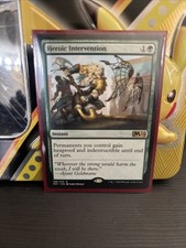 MTG Heroic Intervention M21 Rare English Card 2020 NM+ Core Base Condition picture