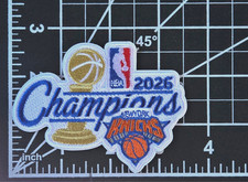 New York Knicks 2026 NBA Champions Iron On Embroidered Patch~ Free Tracking picture