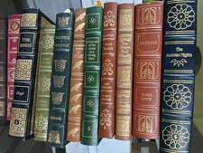 Easton Press Deluxe Leather-bound Editions GOOD to Good Plus Classics picture