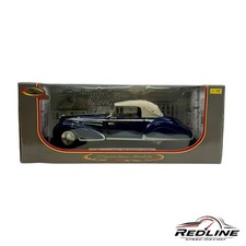 🔥Signature Models 1947 Delahaye 135m Dark Blue With Cream Hood 1:18🔥 picture