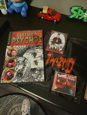 SIGNED Twiztid Certified Psychos VIP Poster Blaze ABK Freek Show 25th CD DVD picture