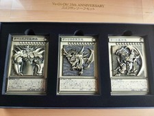 Yu-Gi-Oh Egyptian God Cards Metal Relief Sets Duel Monsters NEW picture