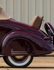 Set OF 4 NEW 1937-1938 Chevrolet Fender Skirt Moldings Trim Lowrider Skirts Bomb picture