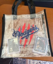 Los Angeles Dodgers Clear Tote Bag Godzilla Minus One & Cards - 9/23/26 picture