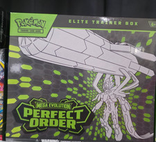 Pokémon TCG Perfect Order Elite Trainer Box Factory Sealed ETB 9 Booster Packs picture