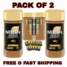 Nescafe Gold Espresso Blonde, Instant Coffee, 3.5 oz (Pack of 2) picture