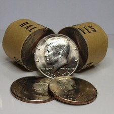 1776-1976 D Bicentennial Kennedy Half $1.00 Uncirculated COIN from Original Roll picture
