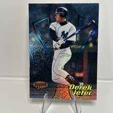 2002 Bowman's Best BLUE #2 Derek Jeter N.Y Yankees HOF REFRACTOR SP #127/300 picture