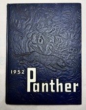 Vintage 1952 Panther Yearbook Oconto Falls WI Washington High School + Ephemera picture