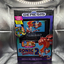 SEGA Console Heroes Sonic the Hedgehog 2 Emerald Hill Zone Diorama, Flip-Open picture