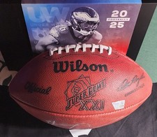 2025 Fanatics Under Wraps Authentic Autographed NFL Football Harry Carson picture