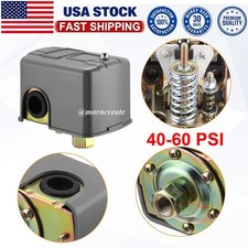 40-60 PSI Well Water Pump Pressure Control Switch Adjustable Double Spring Pole picture