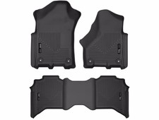 Husky WeatherBeater Front/2nd Row Floor Mats 3pc Fits 19-26 Ram 2500/3500 Blk picture