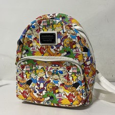 Nickelodeon Loungefly 90s Characters AOP Mini Backpack Rugrats Hey Arnold picture