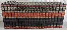 Collier's Encyclopedia - First Edition Complete HC Set 1-20 Red Black Gold 1952 picture