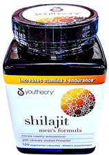 Youtheory Men's Shiljit Capsules 120 Count EXP 03/2028 picture