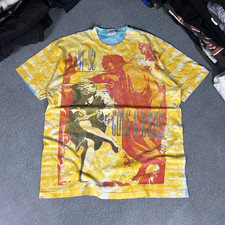 Liquid Blue Vintage 90s Guns N' Roses Tie Dye Graphic T Shirt Men’s XL picture