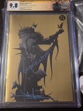 Absolute Batman #1 SDCC Jae Lee Foil CGC 9.8 Signed JaeLee /Dragotta Cust Label picture