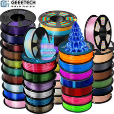【Buy 5 Get 5 FreeAdd 10】GEEETECH 3D Printer Filament 1KG PLA ABS+ PETG TPU ASA picture