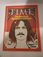 RARE Collector’s TIME MAGAZINE JAMES TAYLOR Cover March 1, 1971 picture