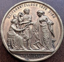 ⁠1873 Austria Vienna World Exhibition Medal - Weltausstellung Dem Verdienste⁠ picture