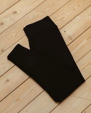 LuLaRoe BRAND NEW Leggings Solid BLACK Rare Tall And Curvy TC Sizes 12-18 picture
