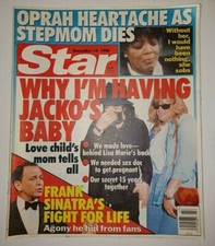 Star tabloid Nov 19, 1996 Michael Jackson Frank Sinatra Madonna Connie Stevens picture