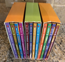 Vintage R.L. Stine Goosebump Books 3 Complete Box Sets 9-12, 13-16, 17-20 picture