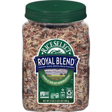 RiceSelect Royal Blend Rice, Texmati Rice Blend, 21 oz Jar picture