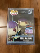NYCC Con Sticker 2026 FUNKO POP SOLO LEVELING ESIL RADIRU UNMASKED LE 1500 picture