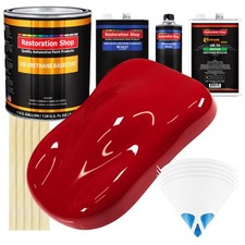 Viper Red Gallon URETHANE BASECOAT CLEARCOAT Car Auto Body Paint Kit picture