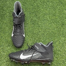 Nike Alpha Menance Pro 2 Cleats Mens 18 Football Strap Black Big picture