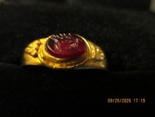 Ancient Gold Ring ~ Roman Empire ~ Genuine ~ Rare picture