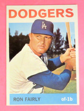 1964 Topps, Los Angeles Dodgers - RON FAIRLY #490 picture
