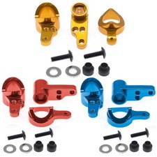 RCAWD 2PCS machined steering servo saver complete for rc car 1-14 Wltoys picture