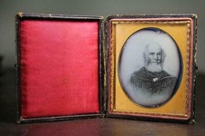 Rare Antique Daguerreotype  Engraving of POET William Cullen Bryant / Sealed Art picture