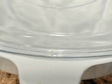 RARE Vintage Corning Ware Blue Cornflower P-1  1/2-B W Pyrex Lid A7C Made In USA picture