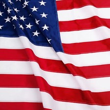 ANLEY EverStrong American Flag Heavy Duty Embroidered Stars Sewn Stripes picture