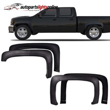 Factory Style Fender Flares Fit For 2007-2013 Chevy Silverado 1500/2500HD/3500HD picture